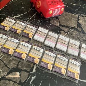 New 16 packs of nailene French tip active length press on nails multi color